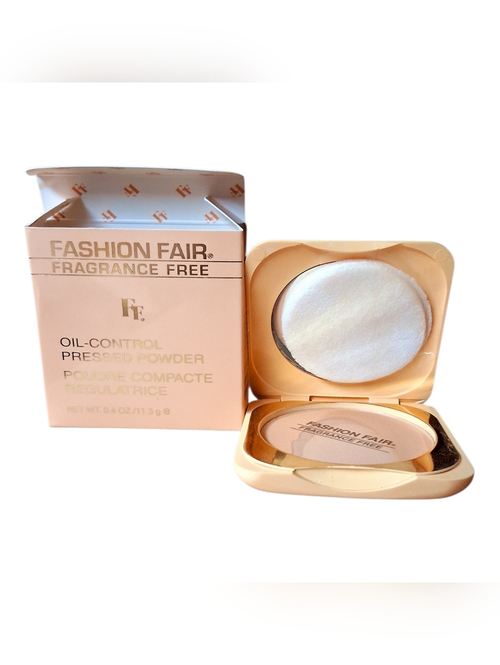 Fashion Fair Oil-Control Pressed Powder – Cashew Cajou